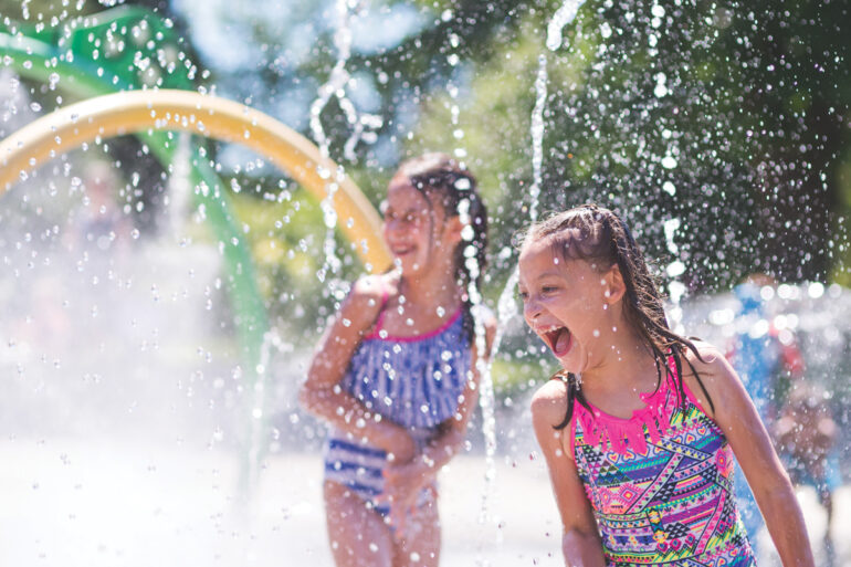 Servicing Splash Pads