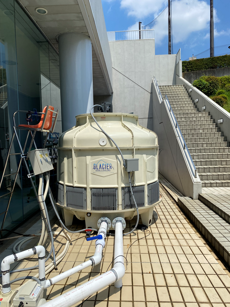 Glacier Pool Coolers keeps U.S. Olympic swim team’s pool chilled