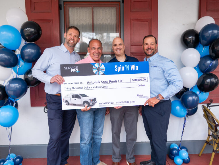 Winner of Fluidra 2022 ServicePro Rewards Program Spin N’ Win Truck Raffle Announced