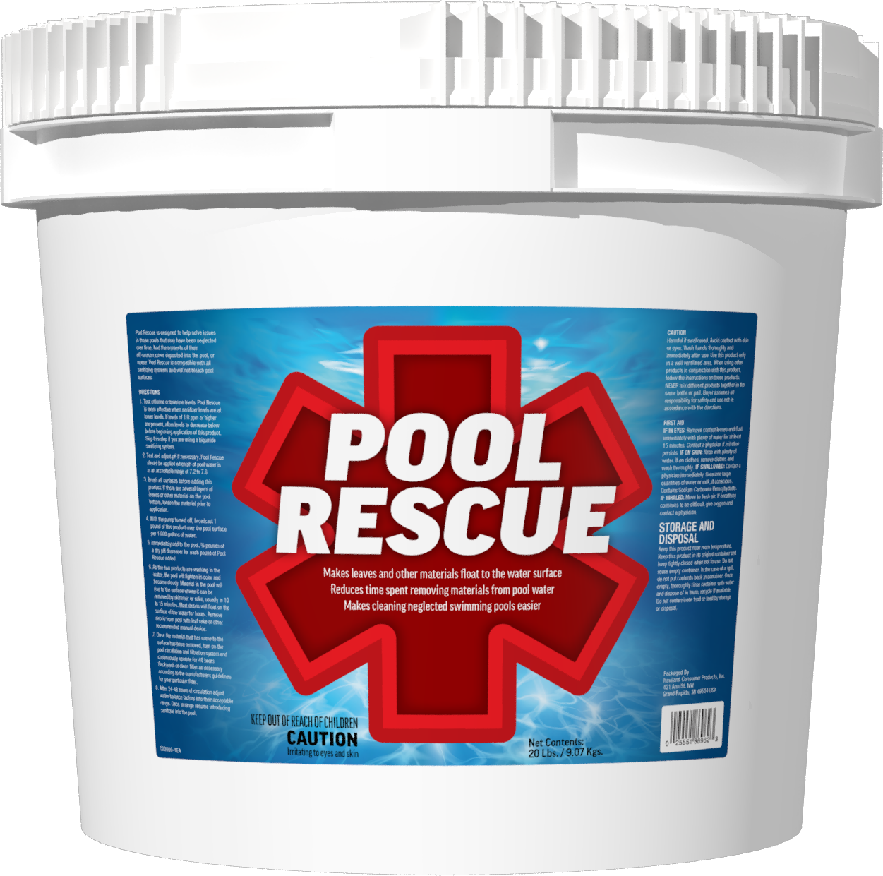 Haviland Offers Pool Rescue for Weather-affected and Neglected Pools 1 Haviland Pool Rescue 20lb HERO